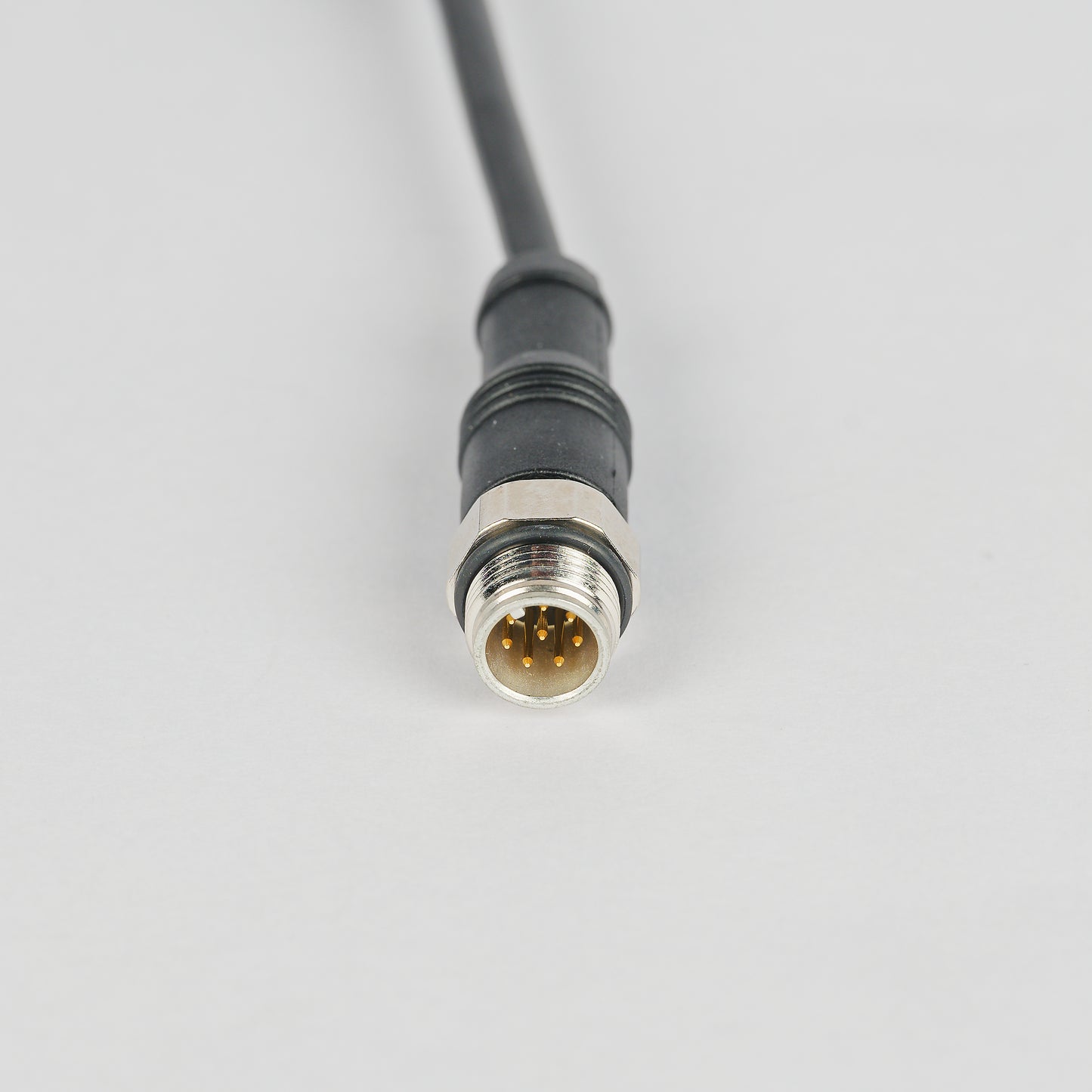 2.5m M12 A-Code | 8P Male to DB9 Serial Cable