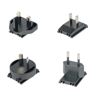 International Input Plugs For Wall Adapter BLK