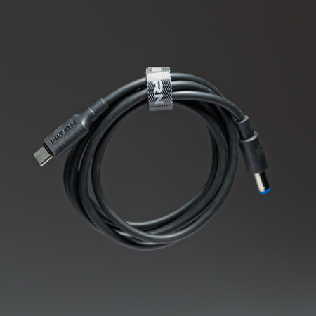 USB-C Male to 5.5mm Barrel Plug, USB-PD, 15V, 5A