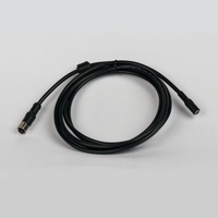 2.5m - M12 A-Code | 5P Female to DC-Jack Power Cable