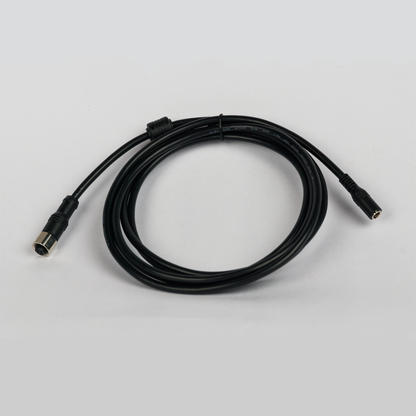 2.5m - M12 A-Code | 5P Female to DC-Jack Power Cable
